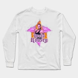 Ronda Rousey // WWE FansArt Long Sleeve T-Shirt